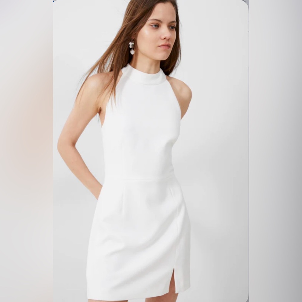 French Connection - Whisper Racer Neck Dress.